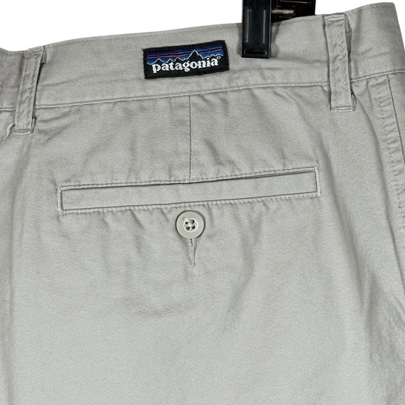 Patagonia Men's Shorts, Light Gray, 100% Organic Cotton, Size 36 - Picture 7 of 8